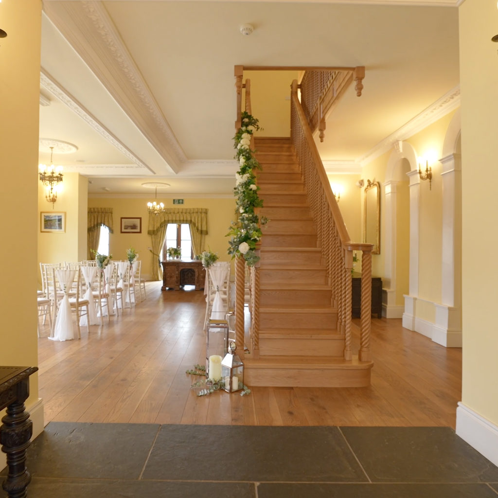 Stunning Main Hall and Oak Spiral Staircase